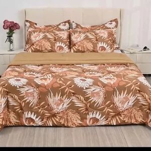 5pcs Comforter Set - Queen Floral Printed